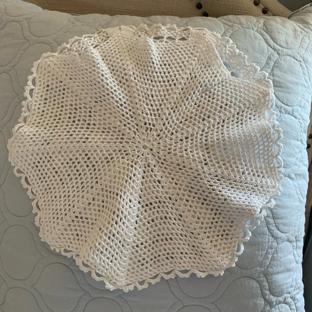 Crochet pillow covers